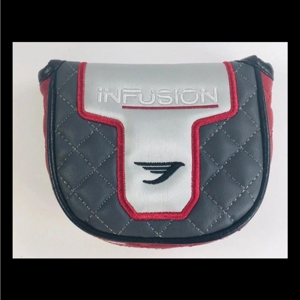 TommyArmour Infusion Mallet Putter Headcover W /Magnet Quilted Stitch NWT